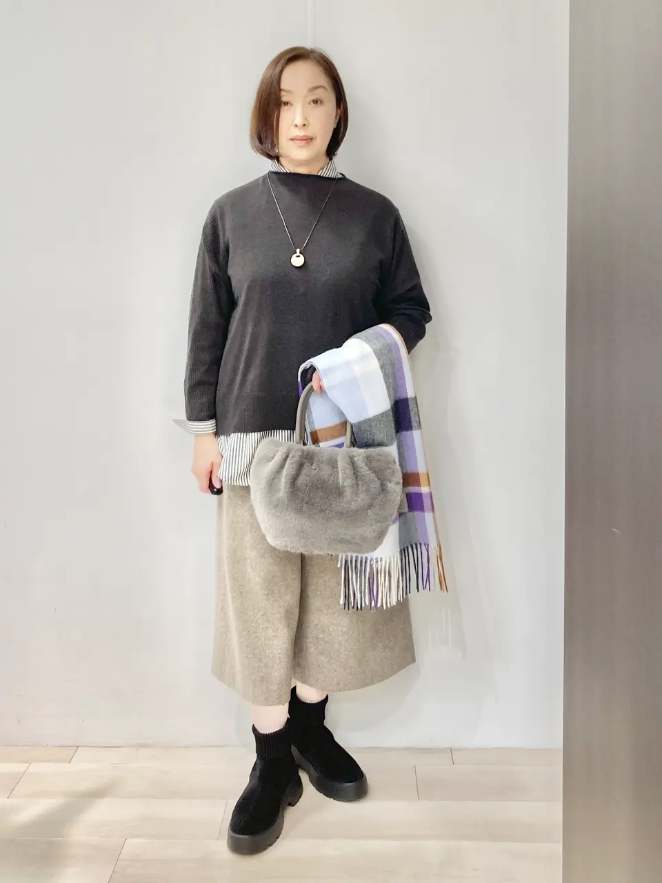 J.PRESS LADIES スタッフ コーディネート画像