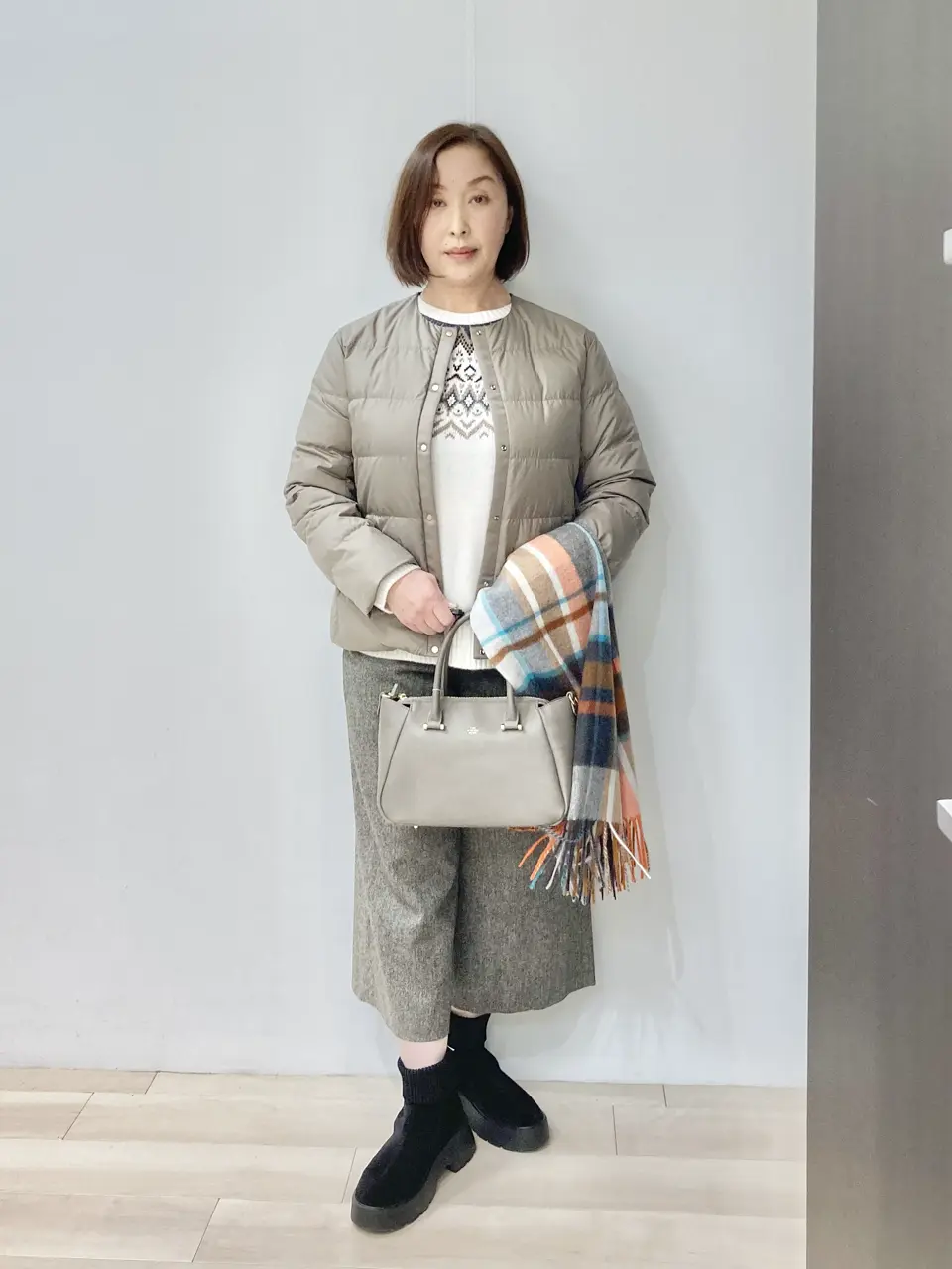 J.PRESS LADIES スタッフ コーディネート画像