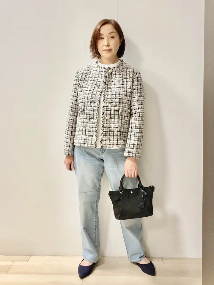 J.PRESS LADIES スタッフ コーディネート画像