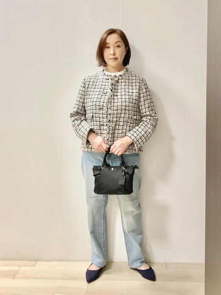 J.PRESS LADIES スタッフ コーディネート画像