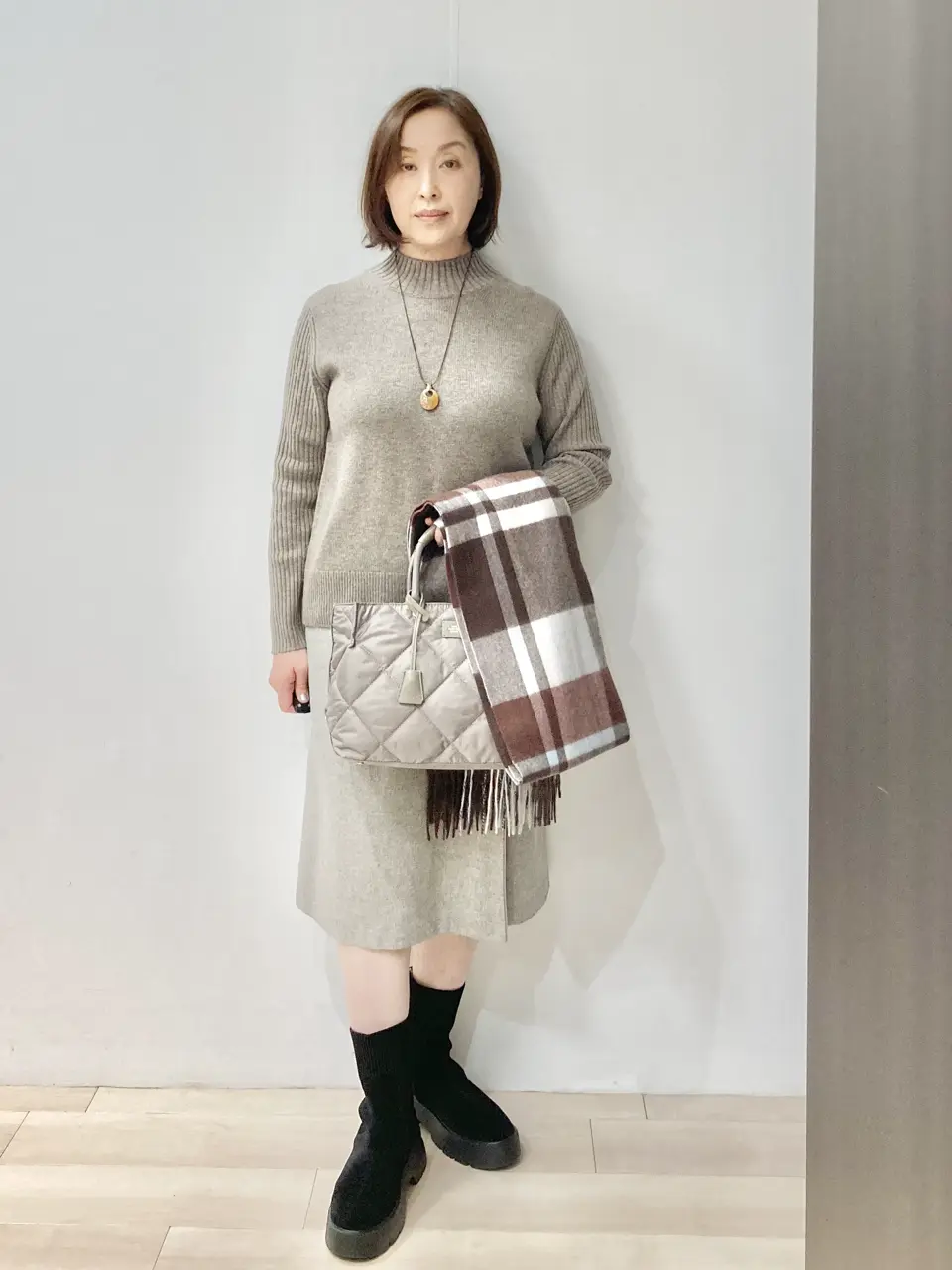 J.PRESS LADIES スタッフ コーディネート画像