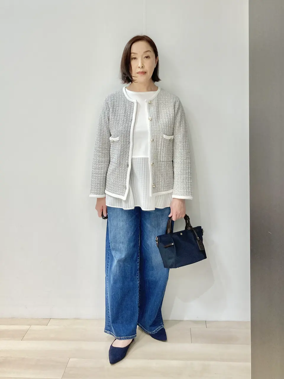 J.PRESS LADIES スタッフ コーディネート画像