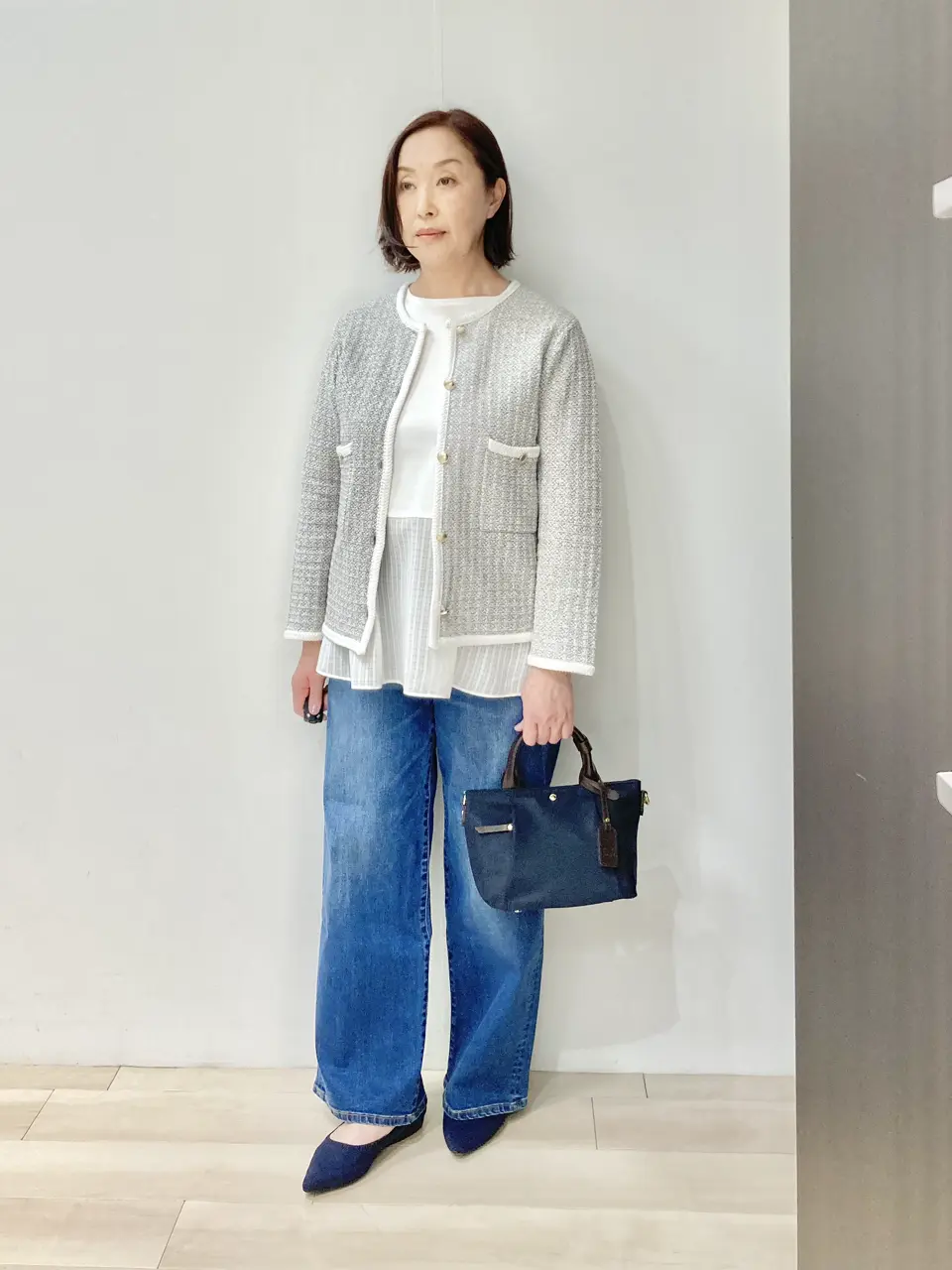 J.PRESS LADIES スタッフ コーディネート画像