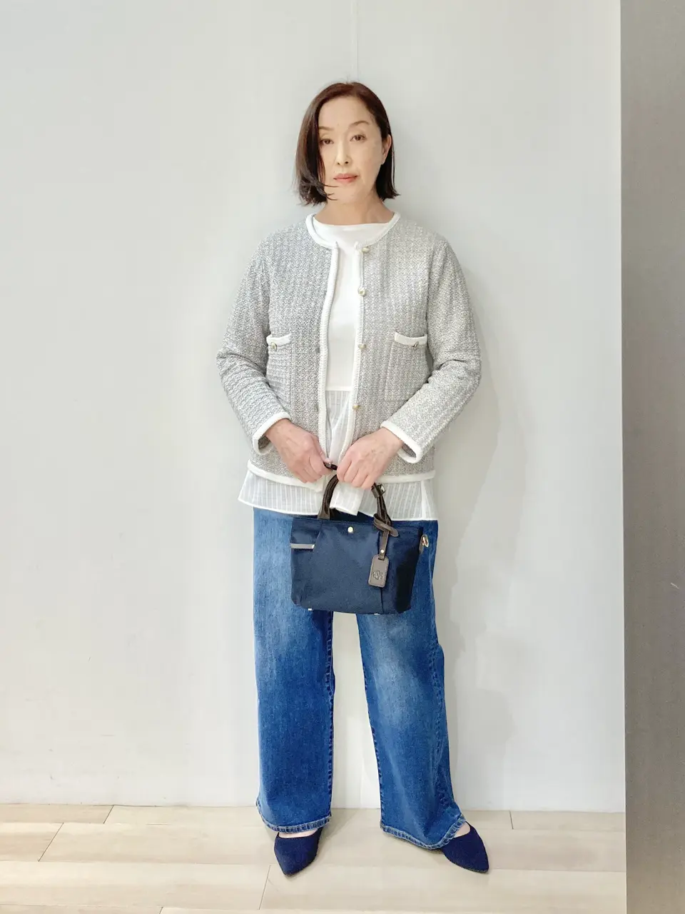 J.PRESS LADIES スタッフ コーディネート画像