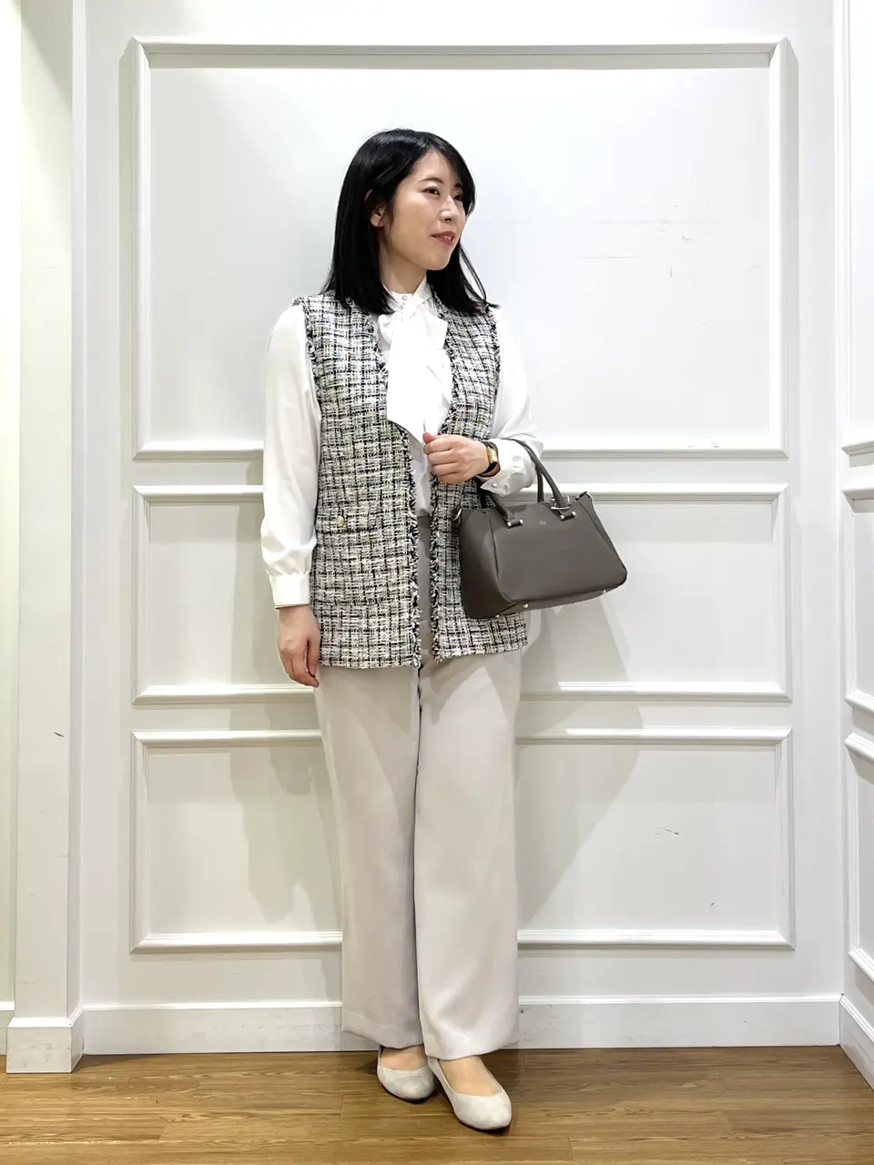 J.PRESS LADIES スタッフ コーディネート画像