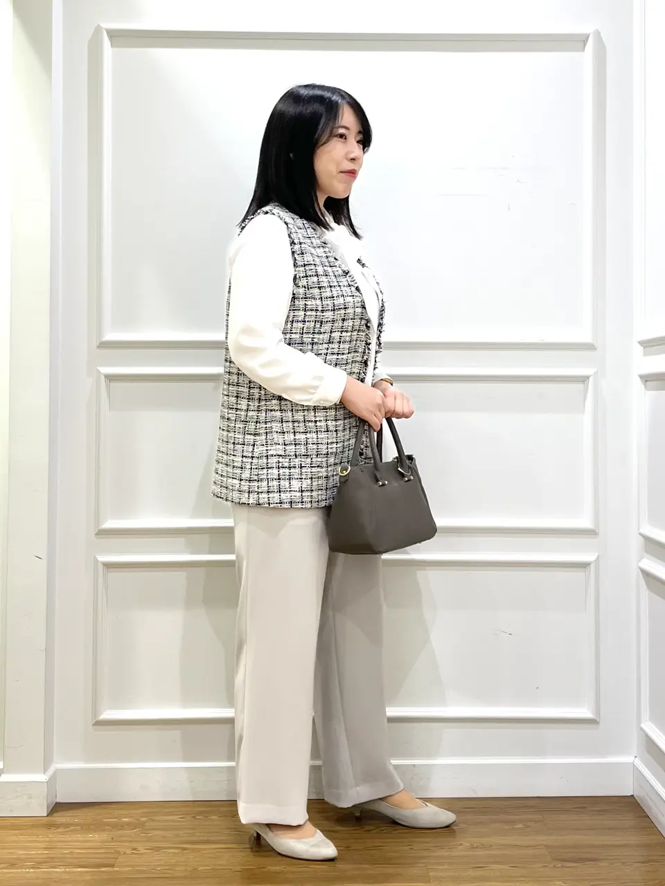 J.PRESS LADIES スタッフ コーディネート画像