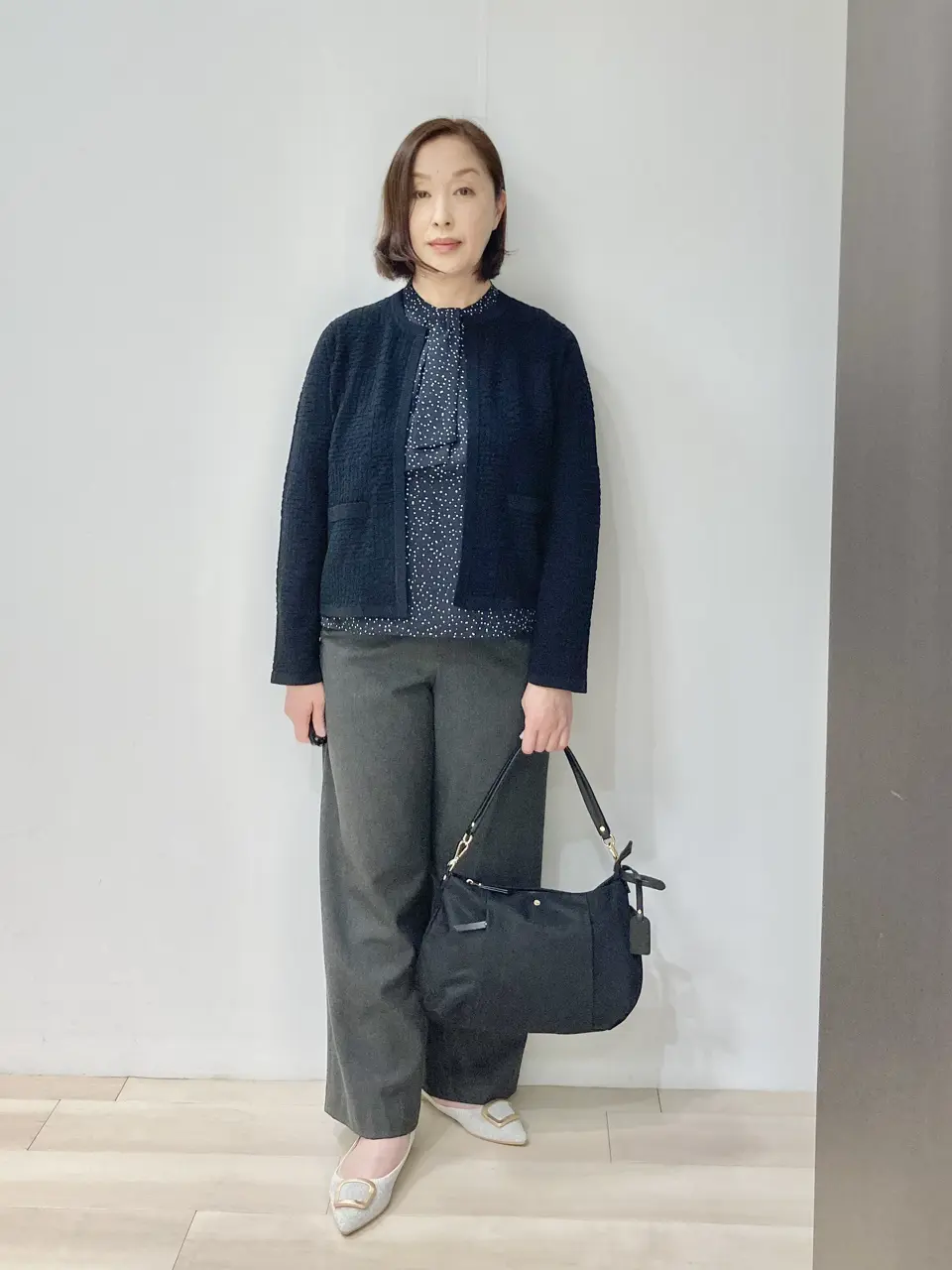 J.PRESS LADIES スタッフ コーディネート画像