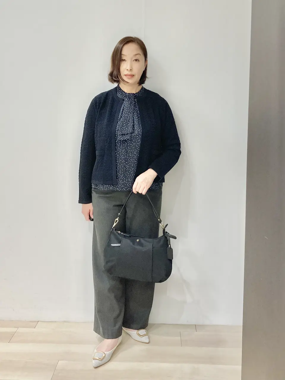 J.PRESS LADIES スタッフ コーディネート画像