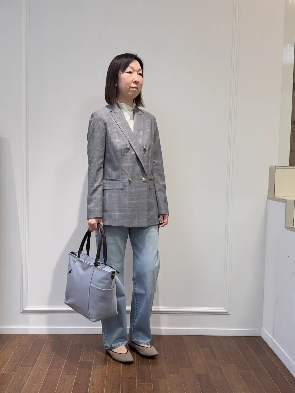 J.PRESS LADIES スタッフ コーディネート画像