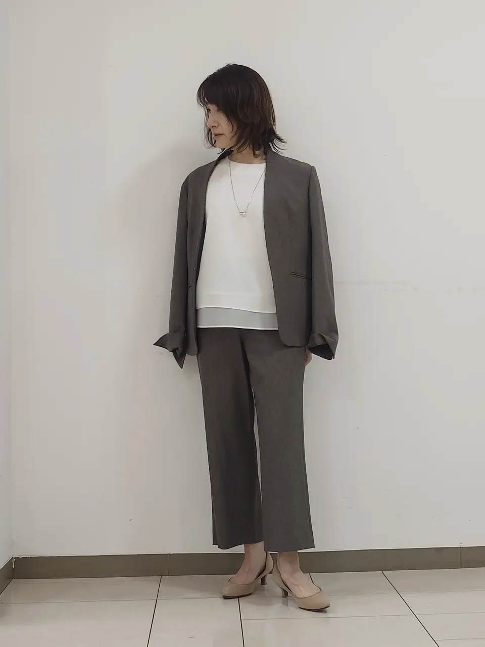 J.PRESS LADIES スタッフ コーディネート画像