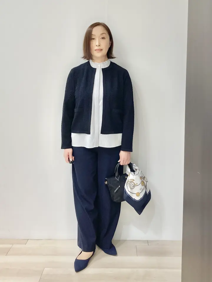 J.PRESS LADIES スタッフ コーディネート画像