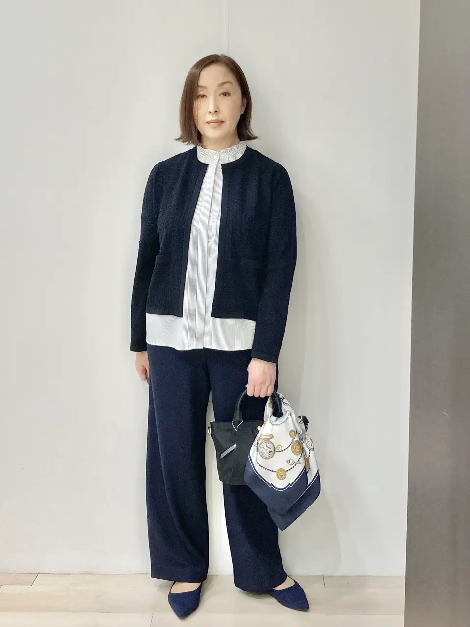 J.PRESS LADIES スタッフ コーディネート画像