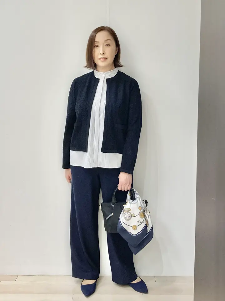 J.PRESS LADIES スタッフ コーディネート画像