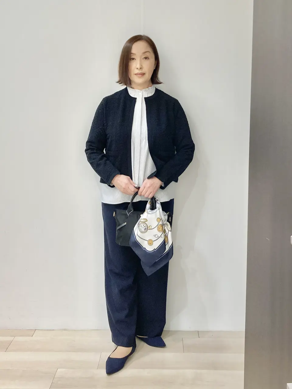 J.PRESS LADIES スタッフ コーディネート画像