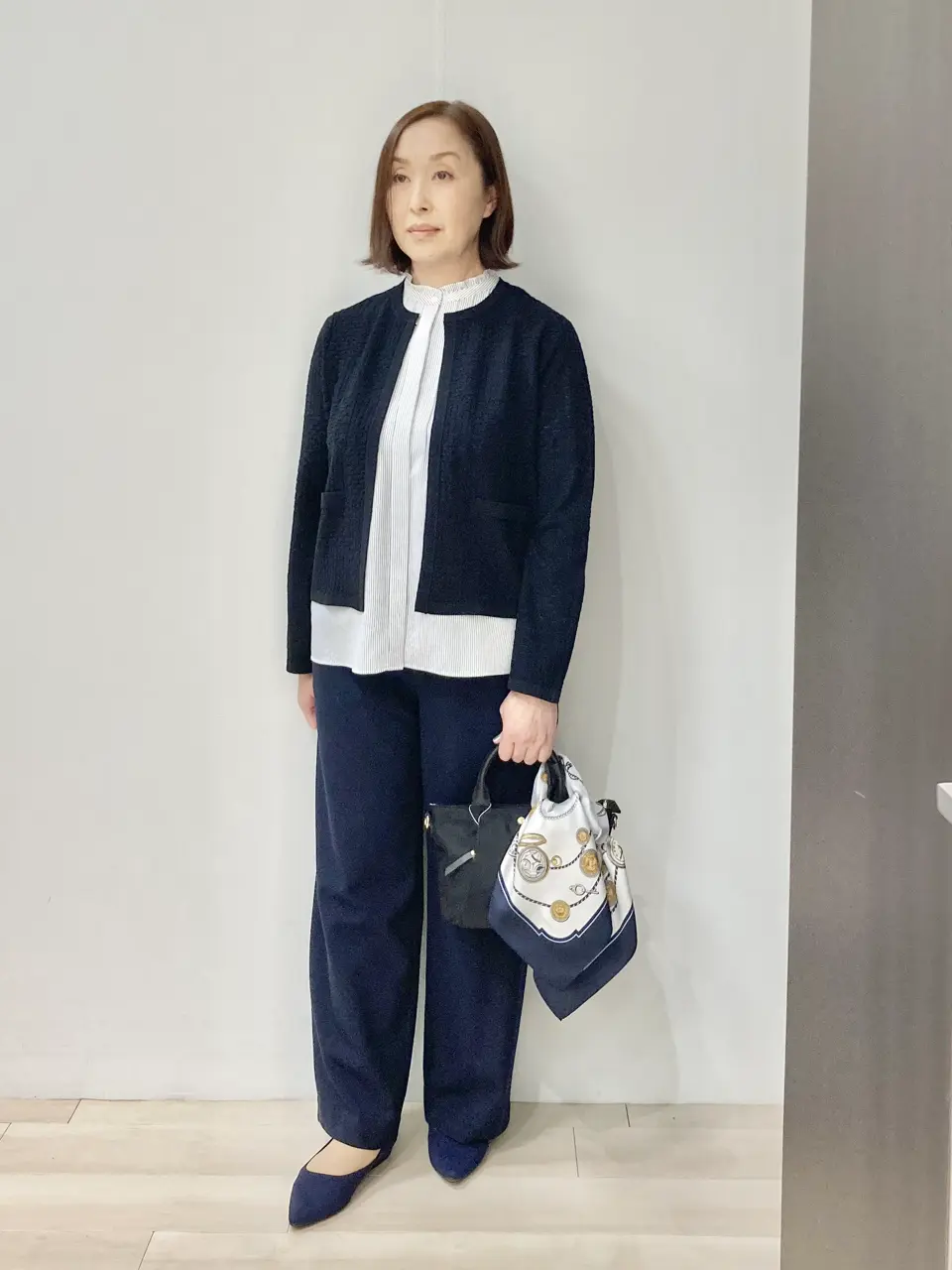 J.PRESS LADIES スタッフ コーディネート画像