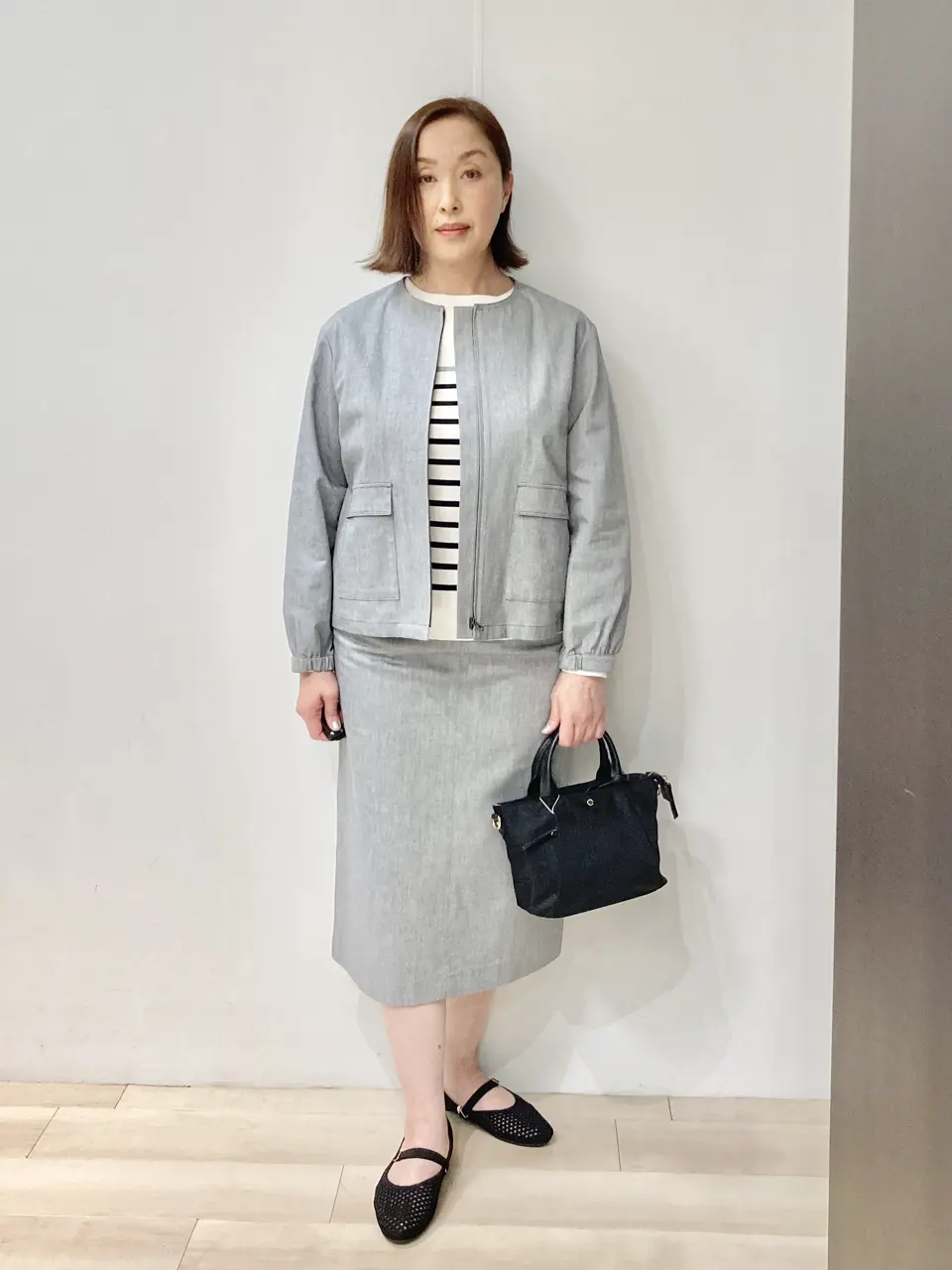 J.PRESS LADIES スタッフ コーディネート画像