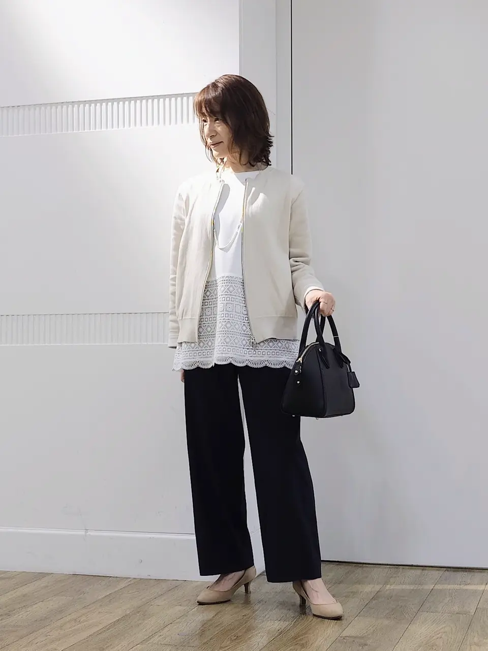 J.PRESS LADIES スタッフ コーディネート画像