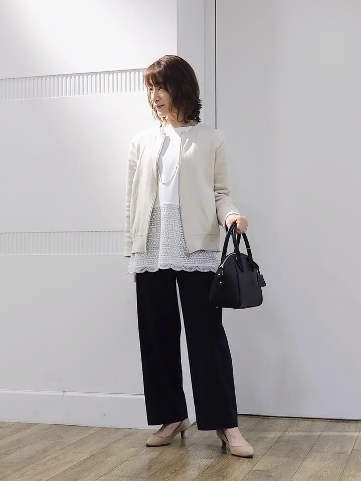 J.PRESS LADIES スタッフ コーディネート画像