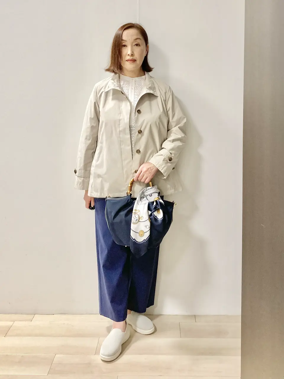 J.PRESS LADIES スタッフ コーディネート画像