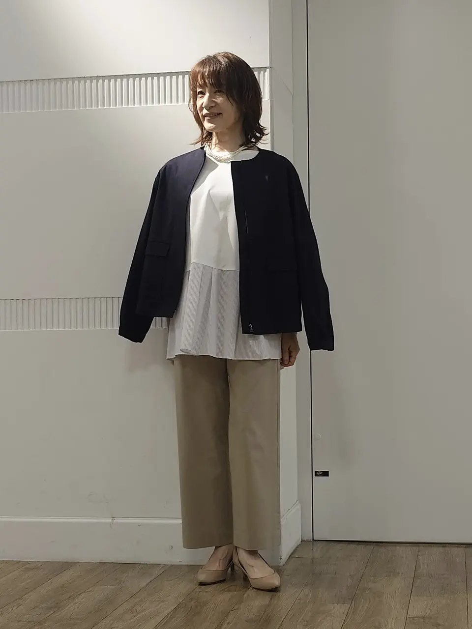 J.PRESS LADIES スタッフ コーディネート画像