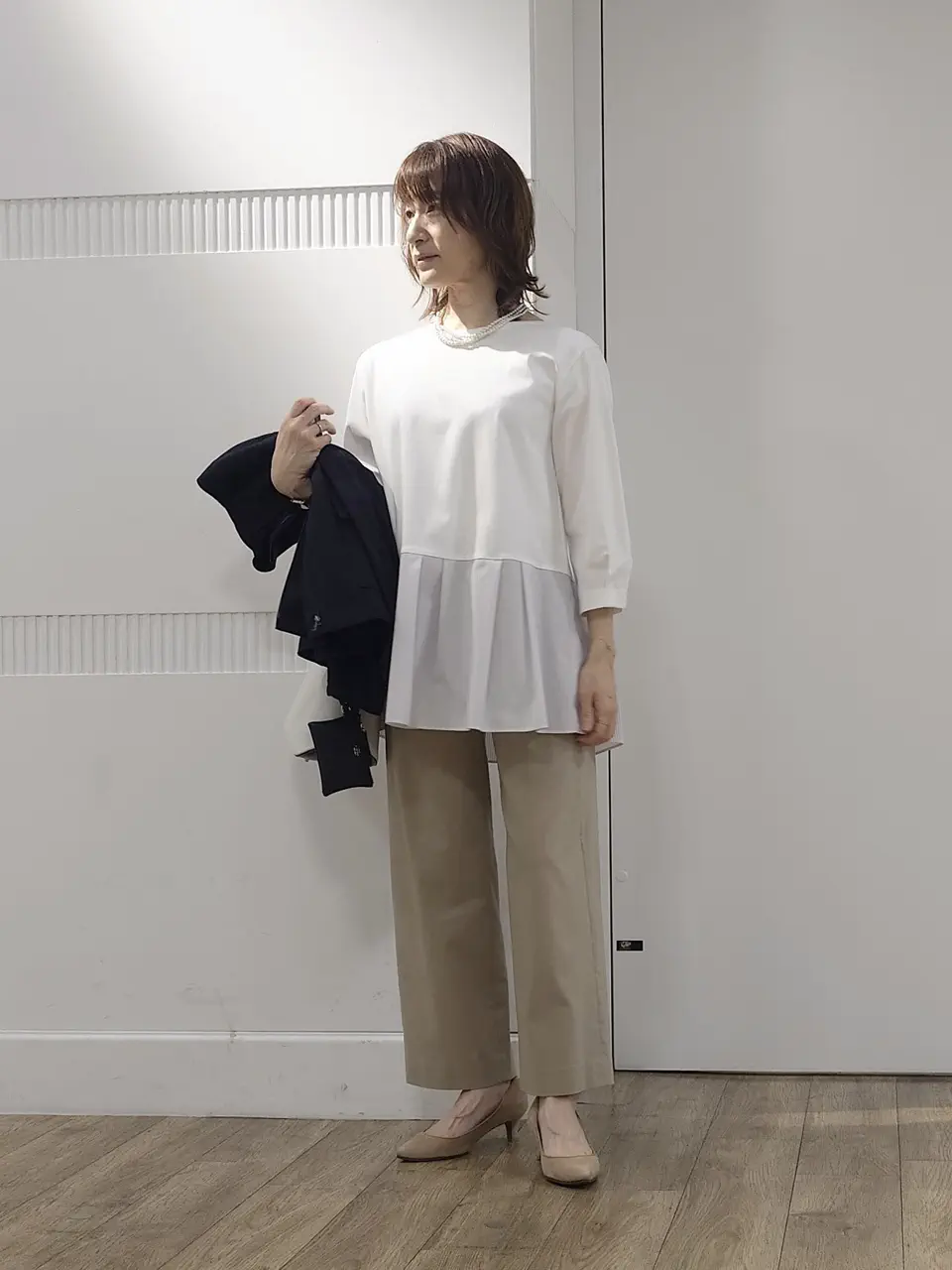 J.PRESS LADIES スタッフ コーディネート画像