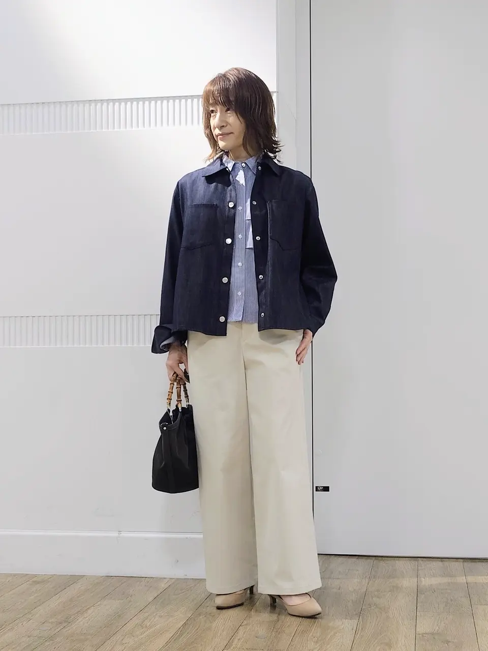 J.PRESS LADIES スタッフ コーディネート画像