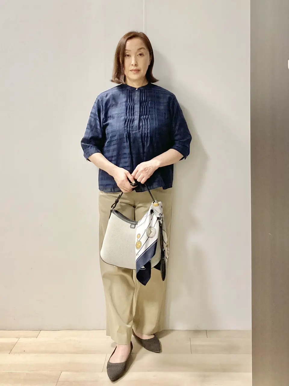 J.PRESS LADIES スタッフ コーディネート画像