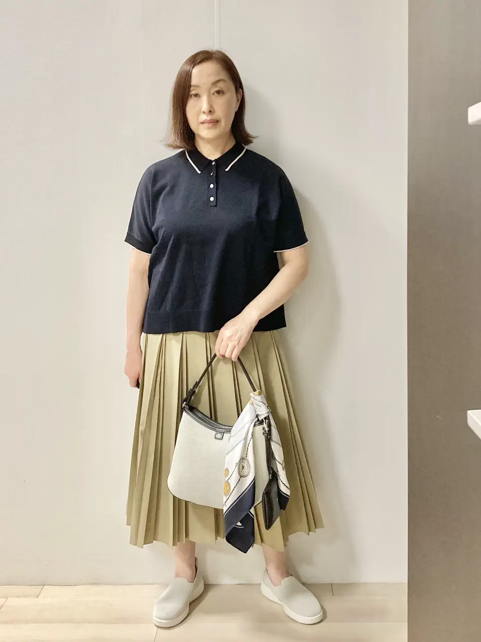 J.PRESS LADIES スタッフ コーディネート画像