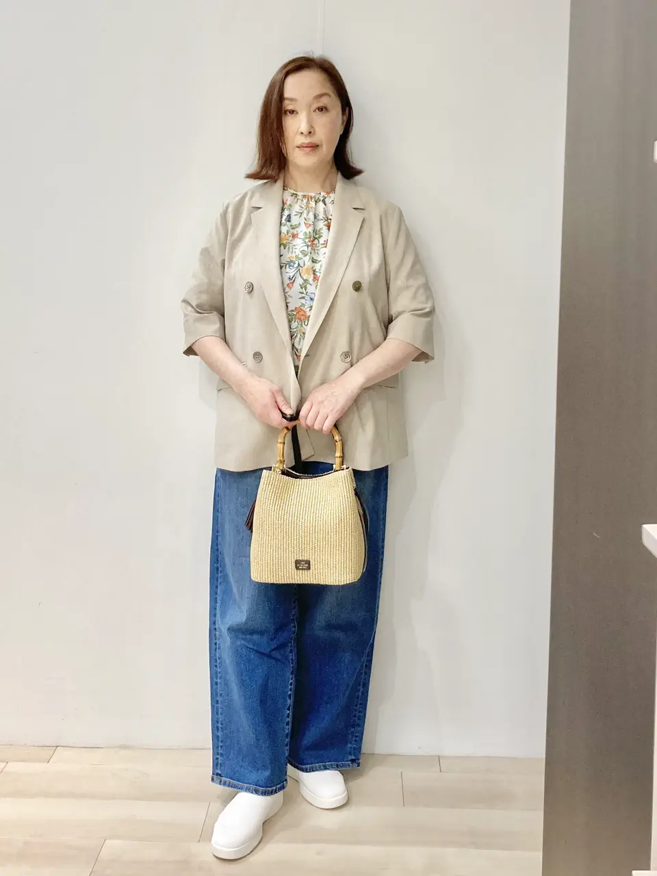 J.PRESS LADIES スタッフ コーディネート画像