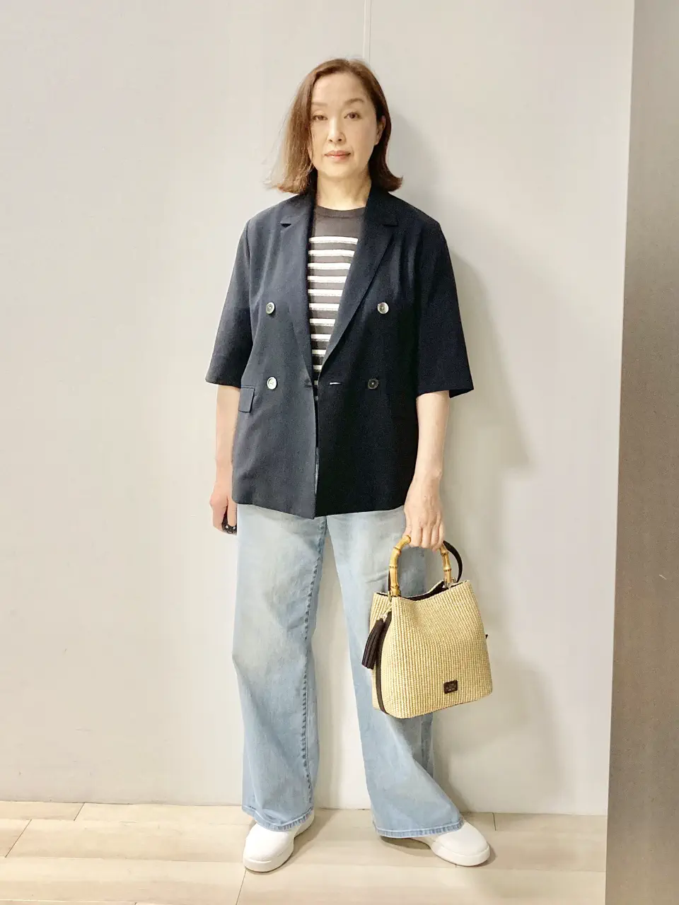 J.PRESS LADIES スタッフ コーディネート画像