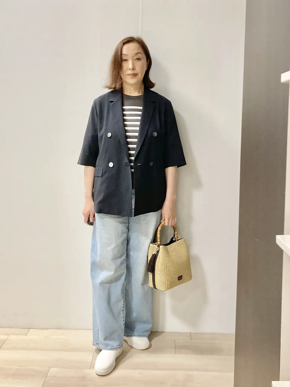 J.PRESS LADIES スタッフ コーディネート画像