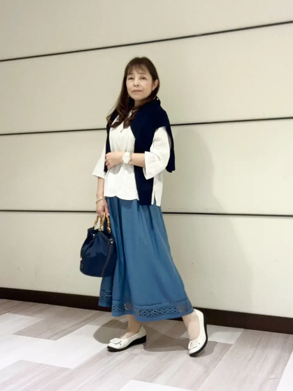 J.PRESS LADIES 蛭川 コーディネート画像