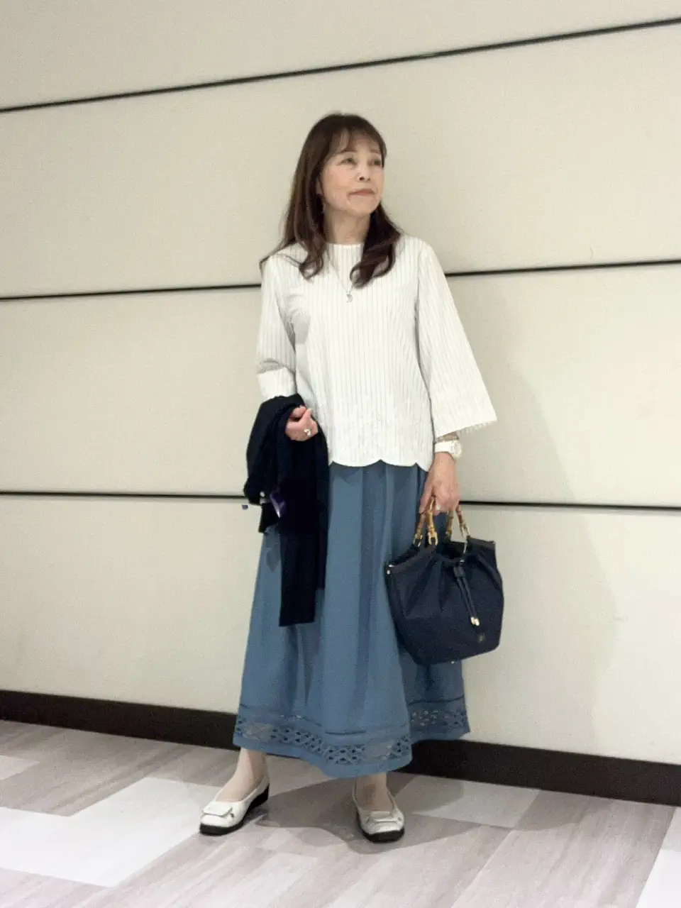 J.PRESS LADIES 蛭川 コーディネート画像