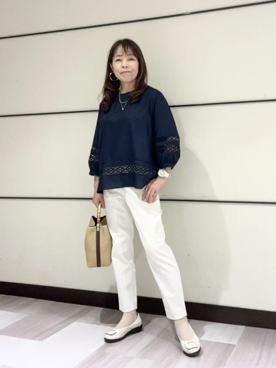 J.PRESS LADIES 蛭川 コーディネート画像
