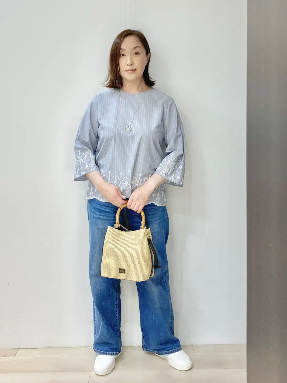 J.PRESS LADIES スタッフ コーディネート画像