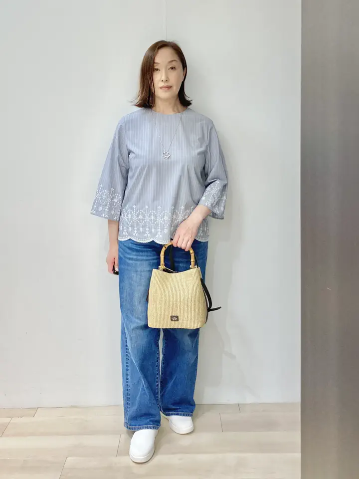J.PRESS LADIES スタッフ コーディネート画像