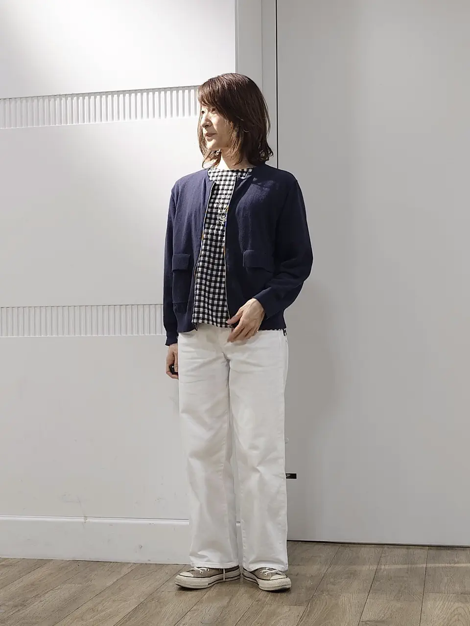 J.PRESS LADIES スタッフ コーディネート画像