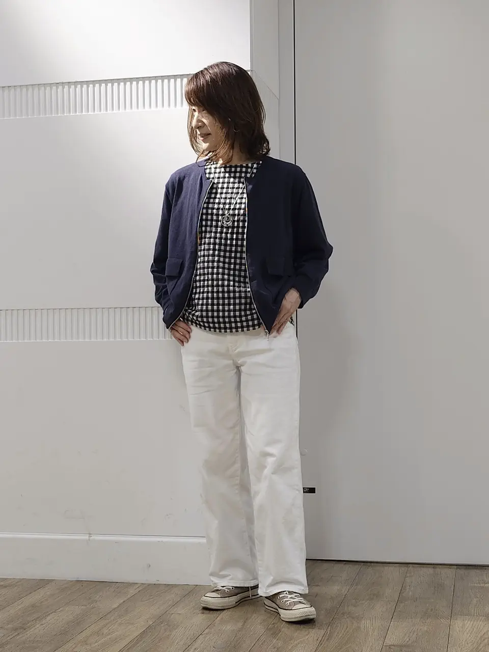 J.PRESS LADIES スタッフ コーディネート画像