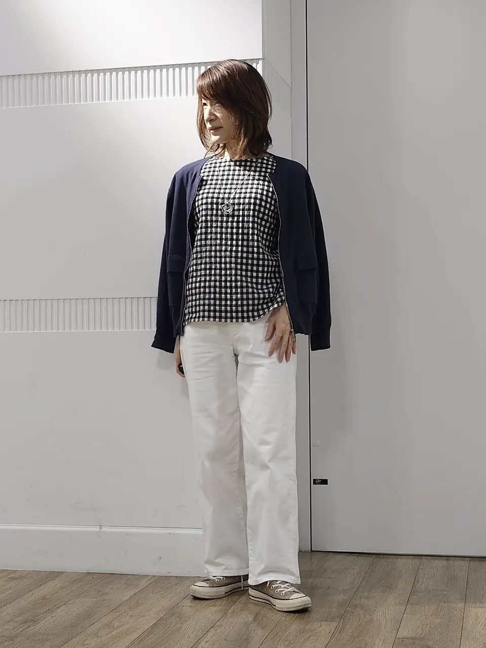J.PRESS LADIES スタッフ コーディネート画像