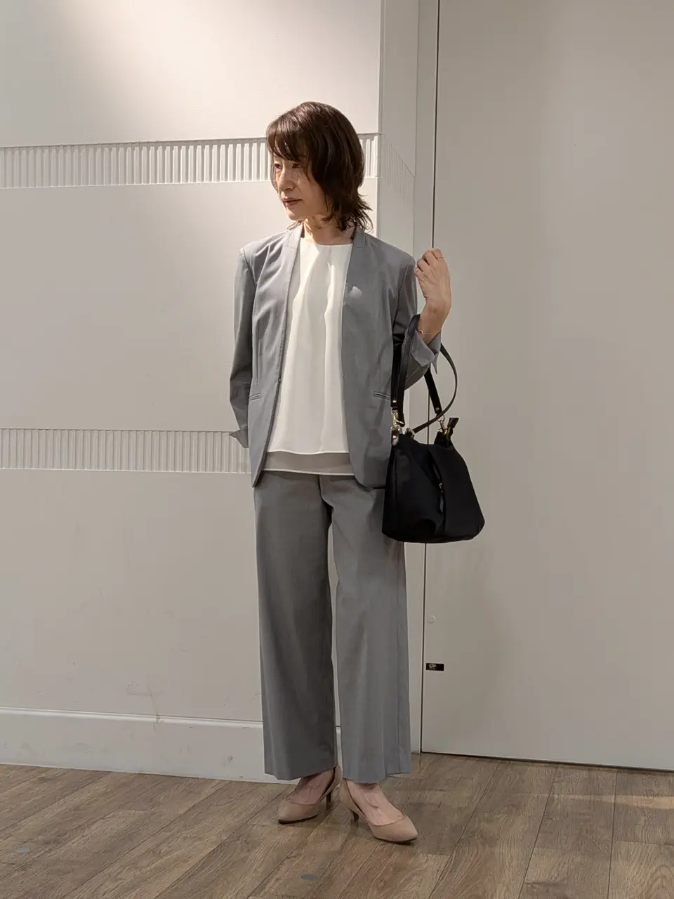 J.PRESS LADIES スタッフ コーディネート画像