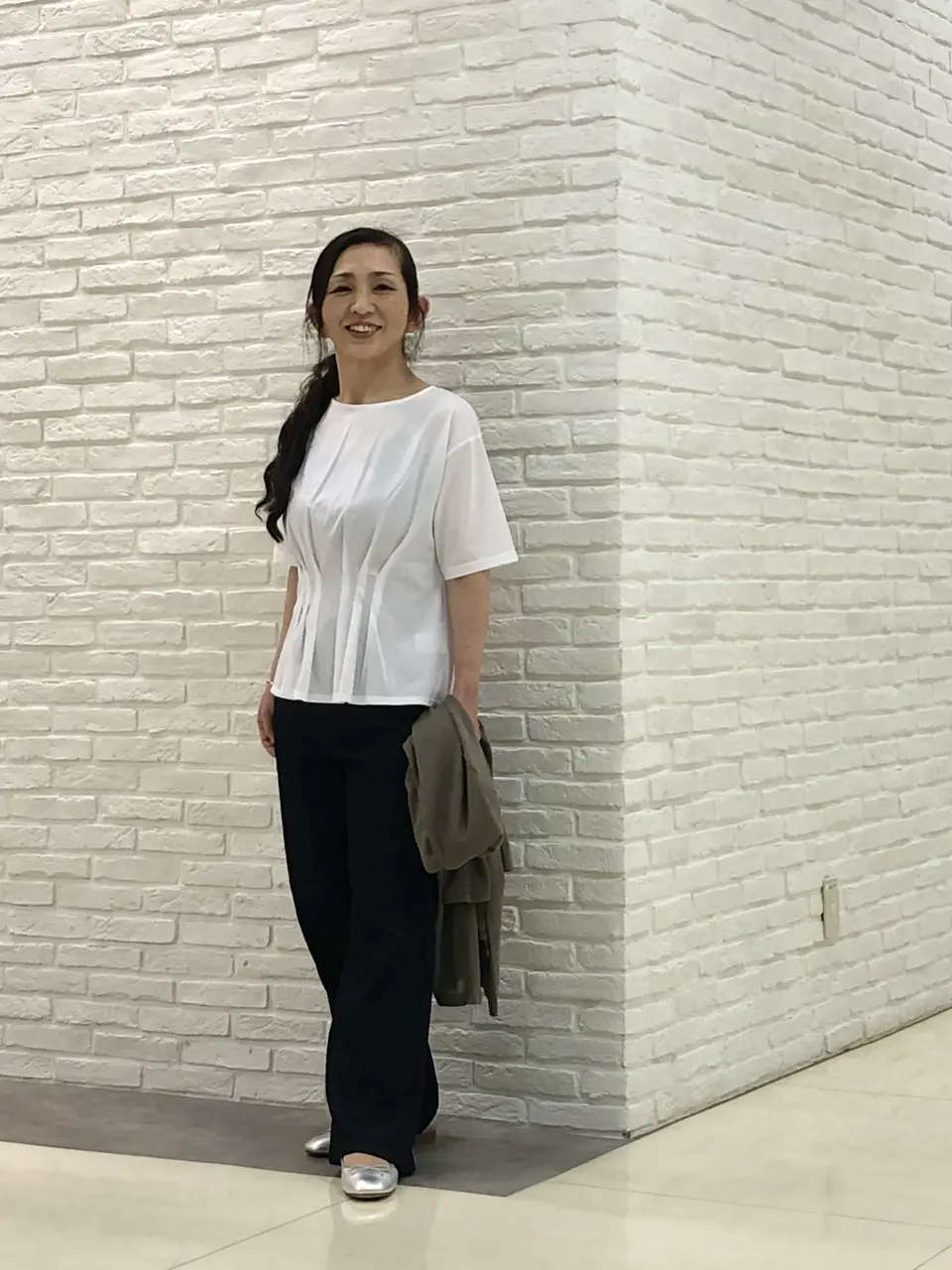 J.PRESS LADIES スタッフ コーディネート画像