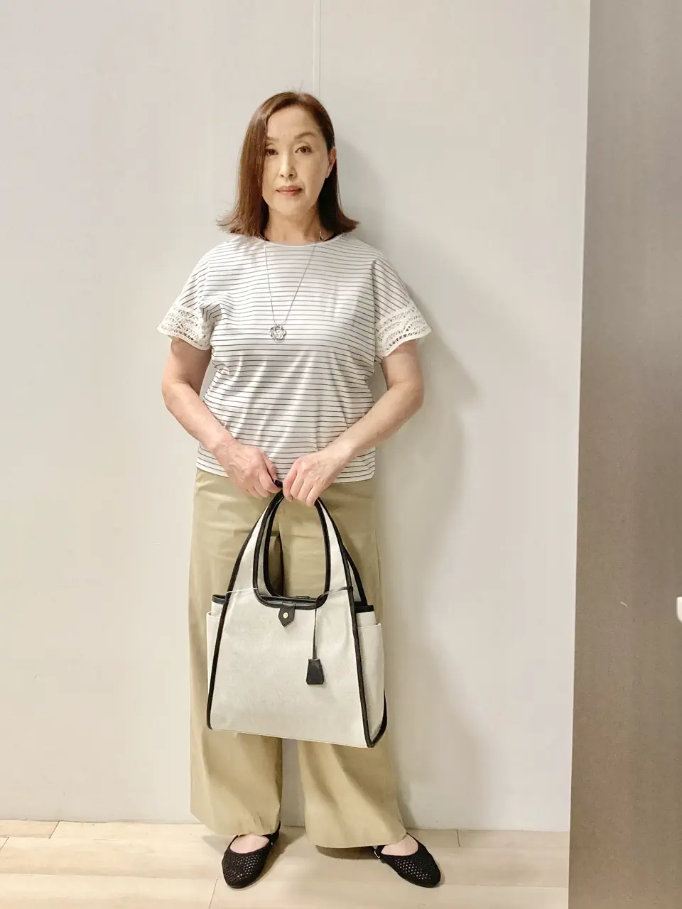 J.PRESS LADIES スタッフ コーディネート画像