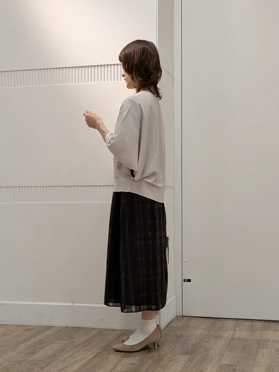 J.PRESS LADIES スタッフ コーディネート画像