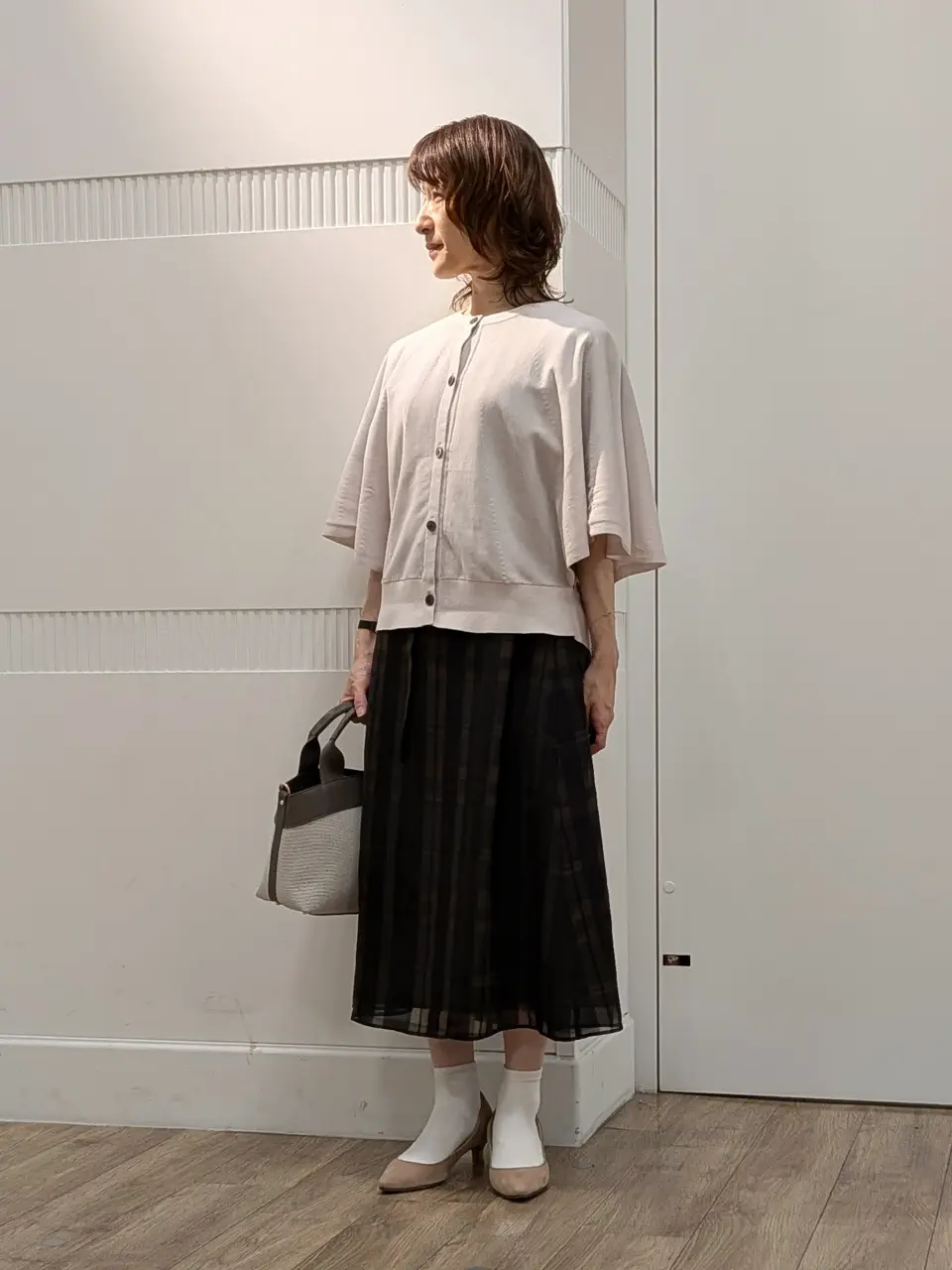 J.PRESS LADIES スタッフ コーディネート画像