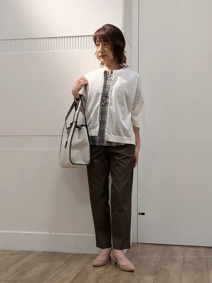 J.PRESS LADIES スタッフ コーディネート画像