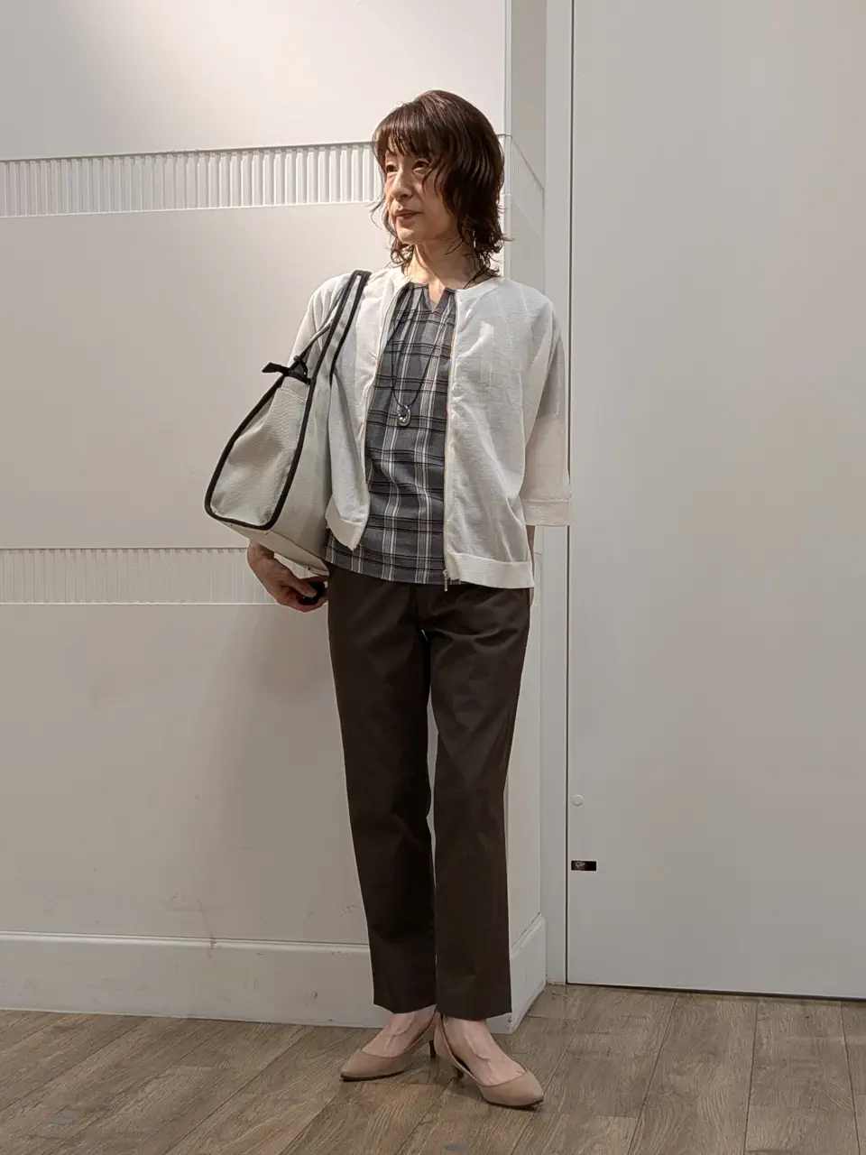 J.PRESS LADIES スタッフ コーディネート画像