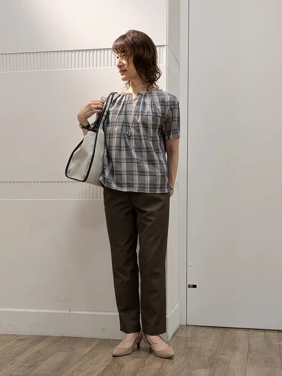 J.PRESS LADIES スタッフ コーディネート画像