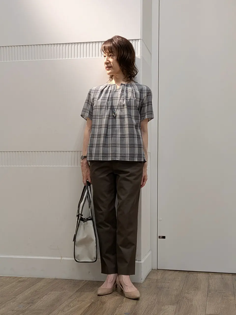 J.PRESS LADIES スタッフ コーディネート画像