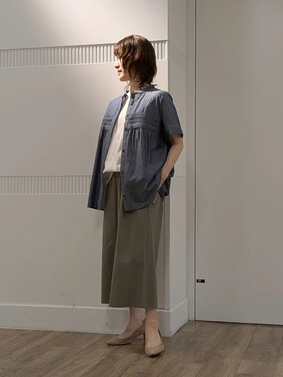 J.PRESS LADIES スタッフ コーディネート画像