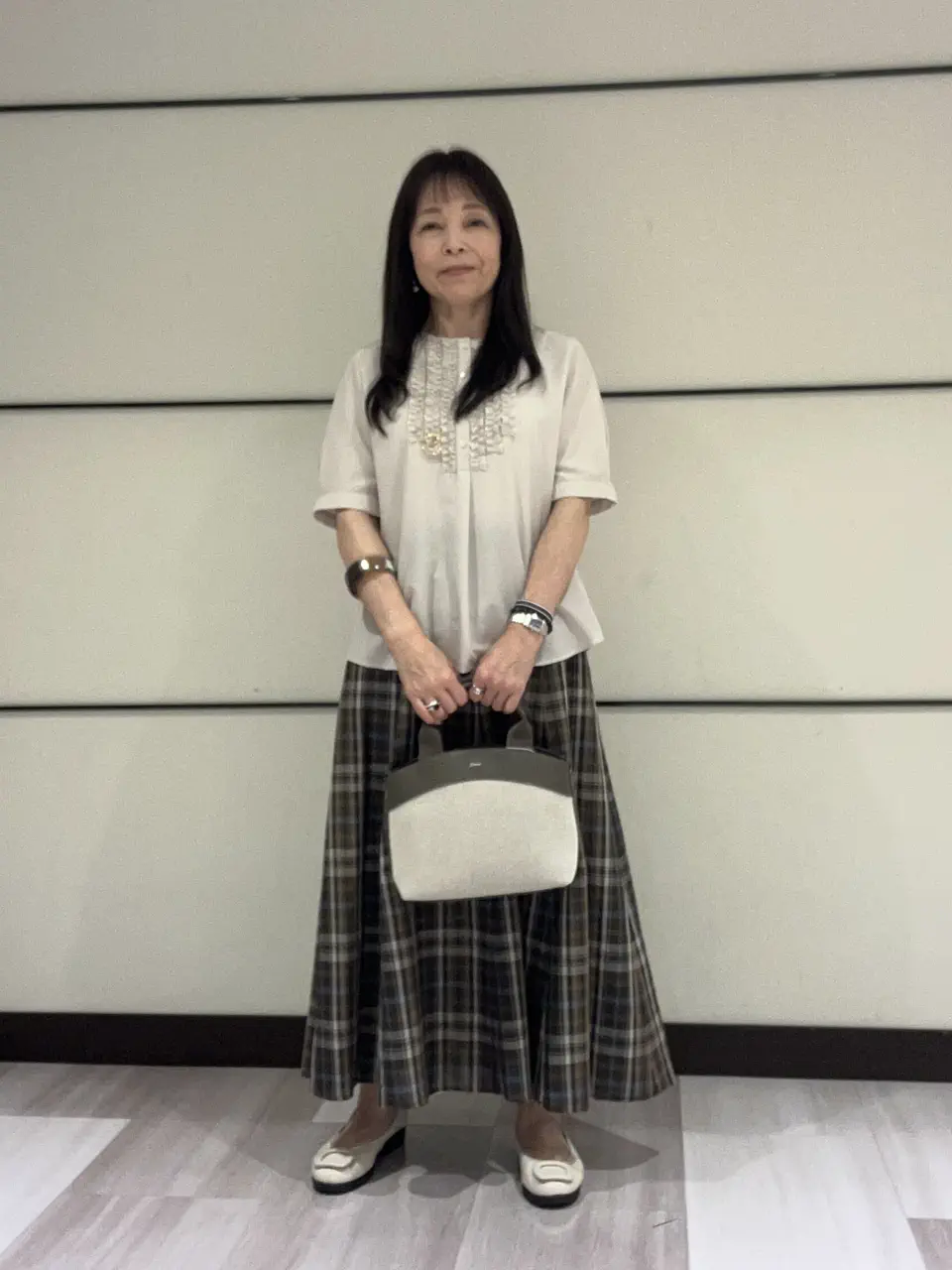 J.PRESS LADIES 蛭川 コーディネート画像